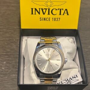 Invicta Specialty Two-Tone Silver and Gold Watch